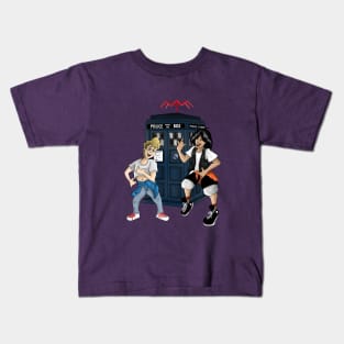 Bill and Ted's European Vacation Kids T-Shirt